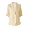 Women's Five-Sleeve Loose Linen Blazer for Summer 2026 - New Casual Style