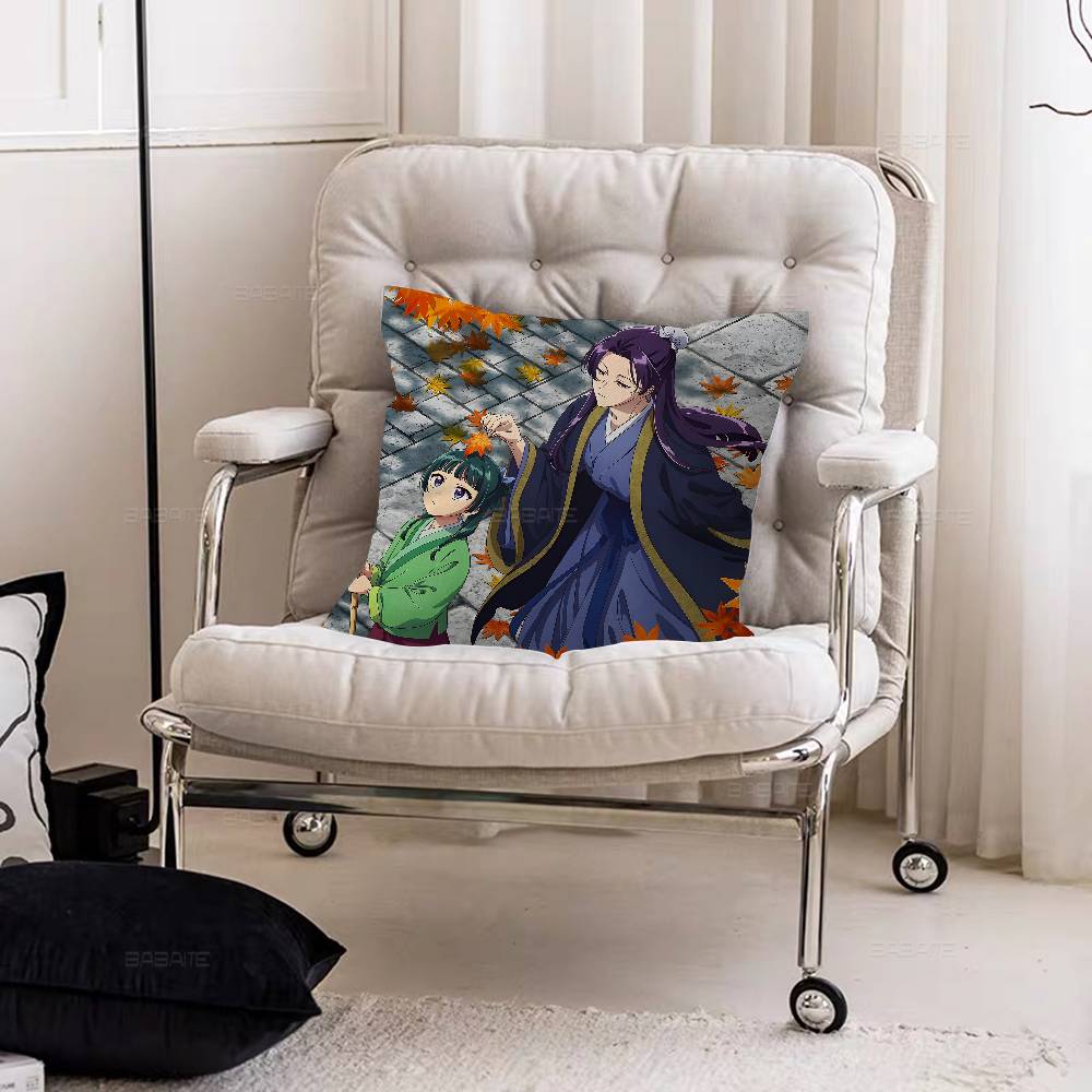 Anime The Apothecary Diaries Lucky Dragon Pillow Cover Sofa Cushion Cover Home Room Decoration Children Gift