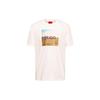 T-Shirts Men's Beige Crew Neck Moderate Other 50459428-107