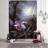 Natural Scenery Forest Creek Background Tapestry Home Wall Decoration Tapestry Bedroom Living Room Tapestry