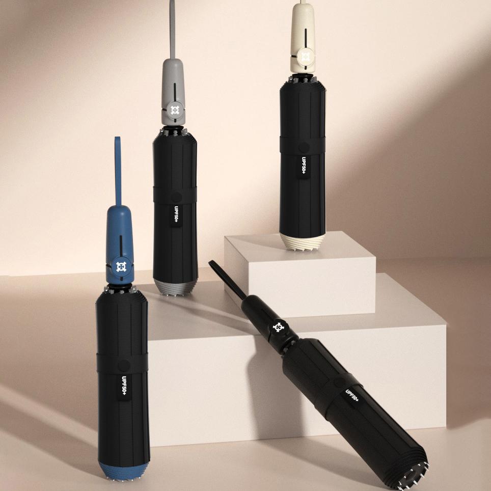 Полностью автоматический зонт с УФ-блокировкой — фото 4