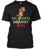 Bearded Dragon Mom - Tee T-Shirt Made In the USA Size S To 5XL