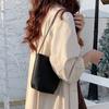 Lightweight Accompanying Leather Mobile Phone Bag Women 2026 New Casual Style Mini Top-layer Cowhide Bucket Cross-slung
