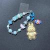 Golden 999 Pure Gold Mobile Phone Pendant Keychain Cartoon Plush Bag Charm