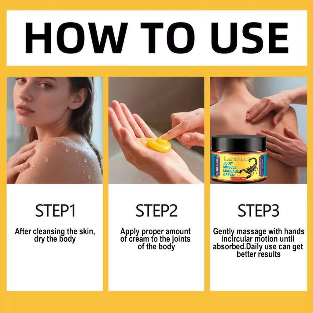 Joint Skin Care Cream-Moisturize And Protect Knees-Pretection And Reduction Of Friction Damage-Suitable For Multiple Part Of Body, 120g
