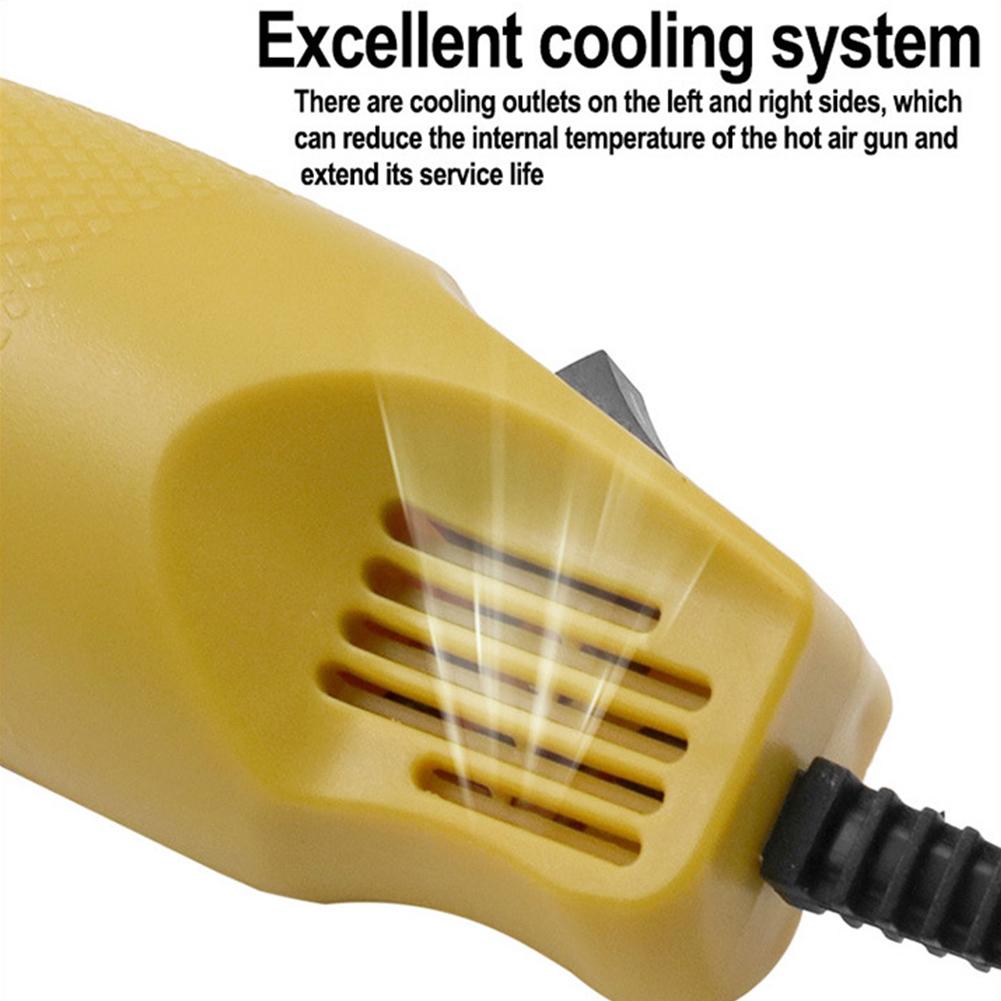 Electric Hot Air Gun Fast Heat 300W Portable Heat Gun 1m Long Cable 110V Power Hot Dryer for DIY Craft Embossing Shrink Wrapping