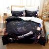 Black Rock Shooter Anime 3D Pattern Bed Cover Bed Linen Collection Polyester Pillowcases Quilt Cover Domestic Decor For Teens Gift Twin Size King Size