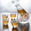 UOZO Japanese Glass Sake Set