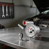 Long Lasting Automotive Gauge LED Tachometer 10000 RPM LED Tachometer Intuitive Layout Aluminum Plastic Construction