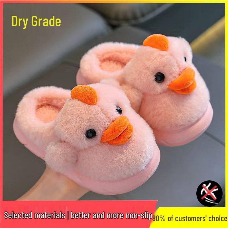 Little Duck Kids' Winter Bag & Velvet-Lined Cotton Shoes for Boys & Girls