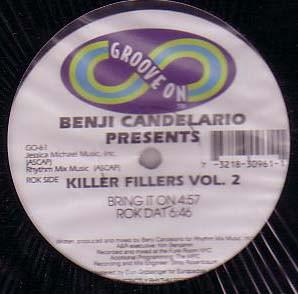 

12inch Record BENJI CANDELARIO - Killer Fillers Vol. 2 GO61 Groove On 1996 US Dance & Electronica Used