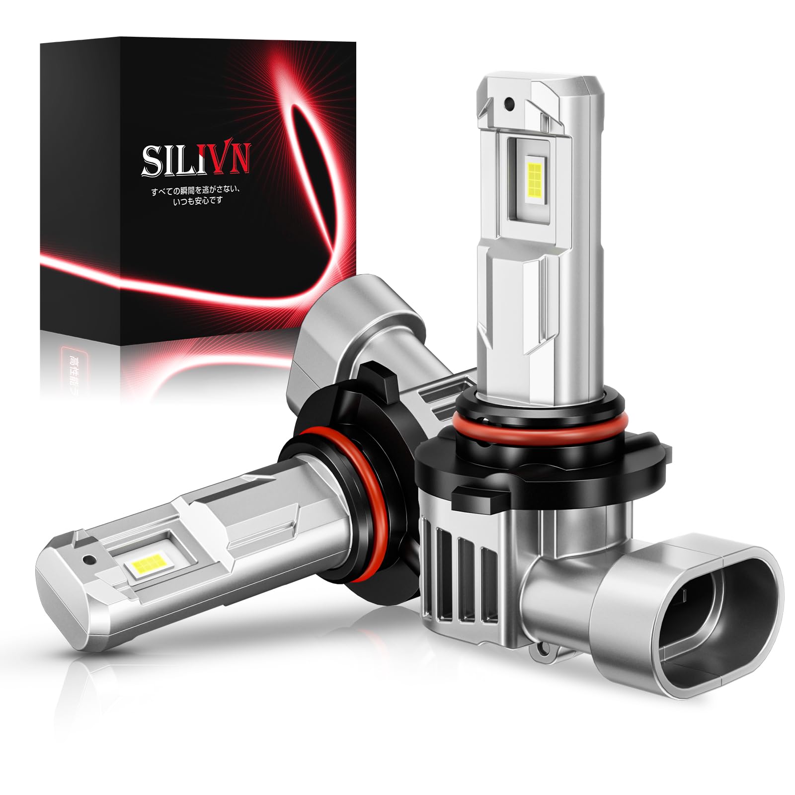 

SILIVN HB3 LED Headlight, High Brightness, HB4 LED, Fog Lamp, Compatible with Vehicle Inspections,