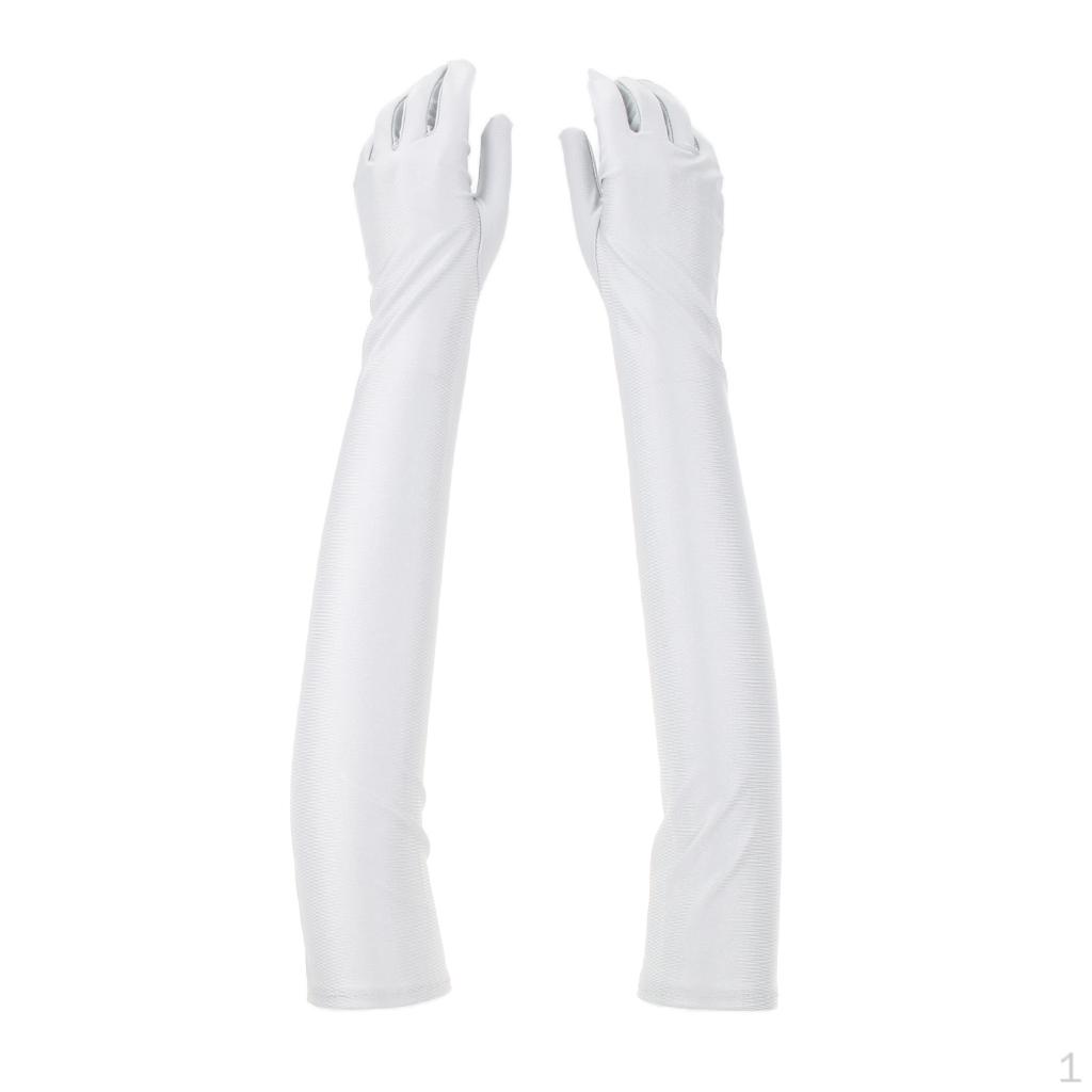 Вечерние перчатки для вечеринки 1920-х годов Оперные Длинные