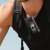 4K HD WiFi Mini Camera Color Screen Thumb Sports Camera 130 Degree Wide Angle Wearable Video Recorder for Cycling Horse Riding