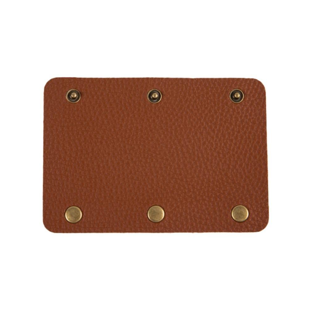 

PU Защитный чехол на подлокотник коляски Чехол на ручку Деталь Обертка на ручку багажа Ручка чемодана темно-коричневого