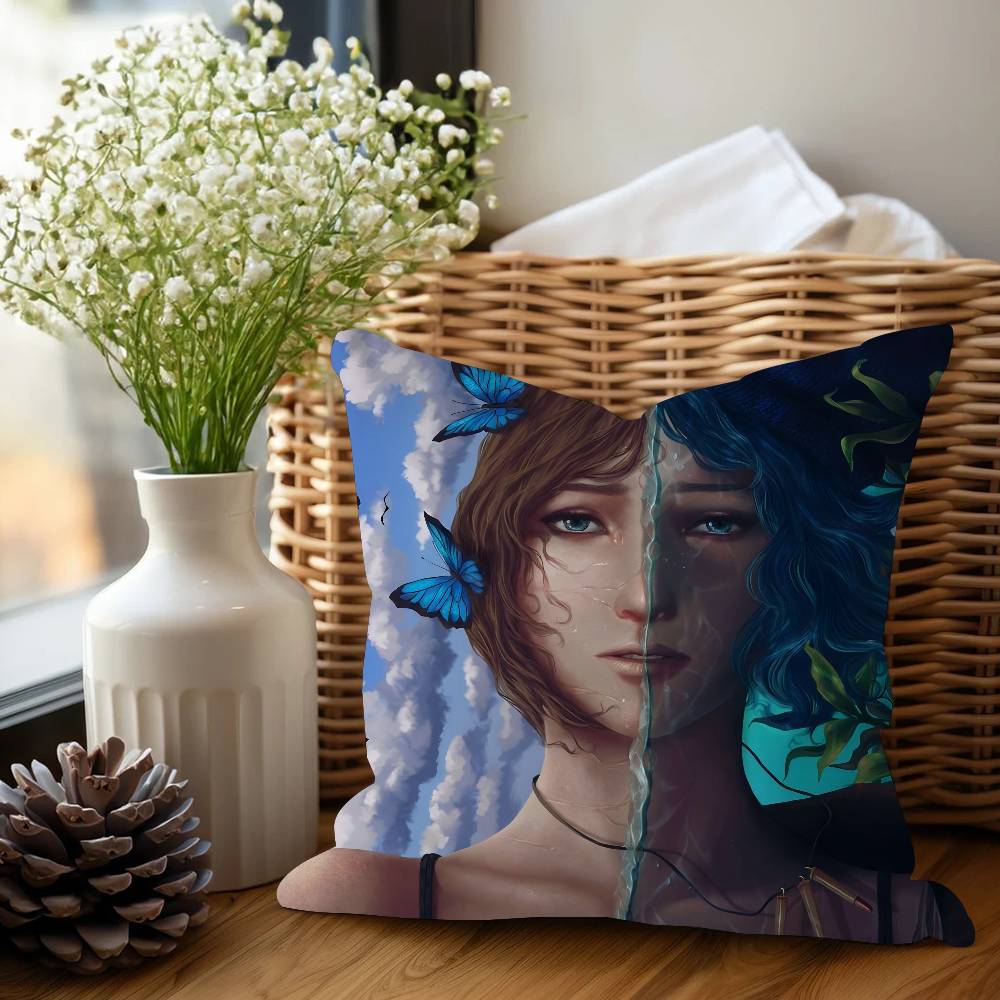 SPIEL Life Is Strange 45*45cm Kissenbezug Kissenbezug Deko Kissenbezug Heim Kissenbezug Für Sofa Kissen