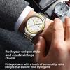 OPK Men's Watch Genuine High-end Business Men's Quartz Watch Men's Watch Round Couple Watch Men's