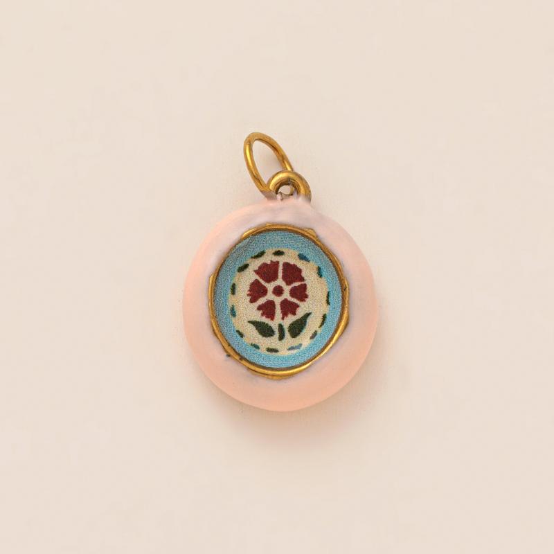 Diy Enamel Stainless Steel Pendant Colorful Fruit Banana Watermelon Orange Avocado Pendant Handmade Jewelry Accessories