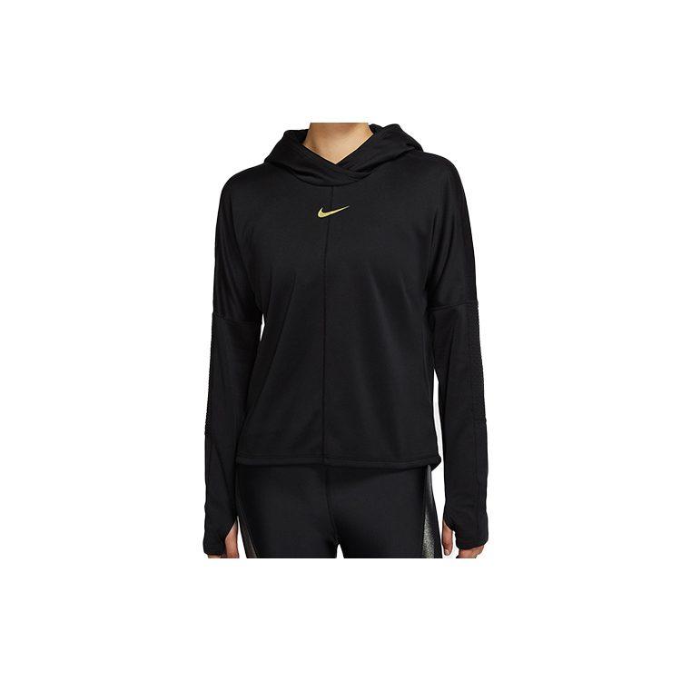 Nike Sweatshirts Women's Black Hooded Moderate Regular CZ1616-010