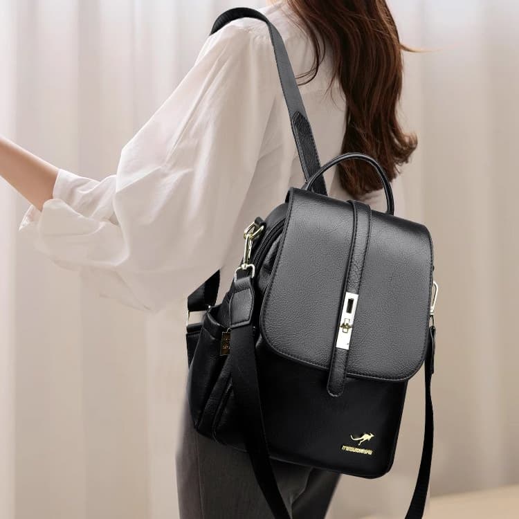 Stylish and Simple Women's Large-capacity Backpack