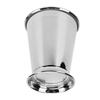 Cup Stainless Steel Elegant Retro High Stability Beaded Mint   Cup for Home