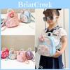 Adorable Cartoon Butterfly Kids Backpack Pearl Handle Stylish Pink School Bag