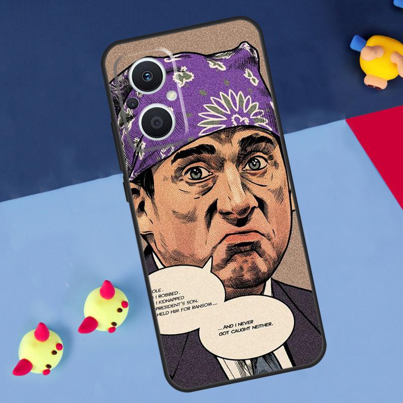 The Office Michael Scott For OPPO Reno 12F 13F 14F 11F 10 11 12 13 14 Pro 8T 7 8 Lite OPPO Find X9 X8 X6 X5 Pro Case