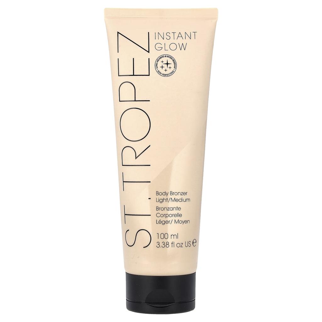 St. Tropez Instant Glow, Body Bronzer, Light/Medium, 100ml (3.38fl Oz)