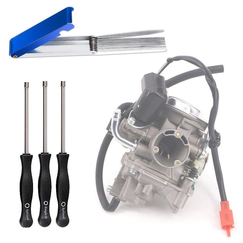 FineGood 8 Carburetor Adjusting Screwdriver Adjustment Tool Kit for Common 2-Cycle Engines with Carburetor