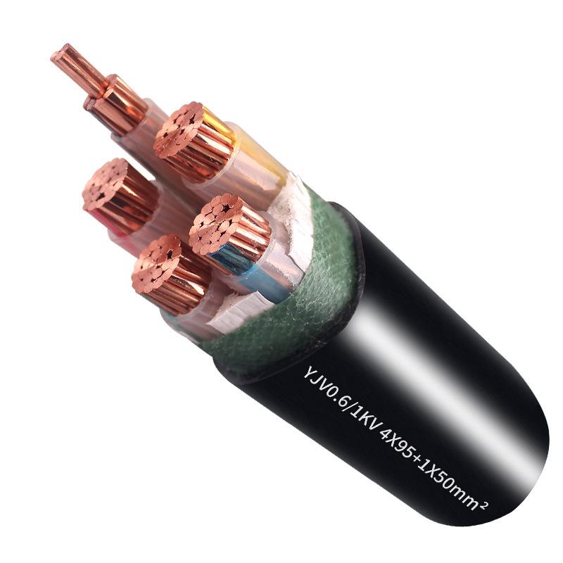 Guangzhou Zhujiang Flame Retardant YJV Copper Core Cable: 10-35 Sq WDZ-YJY, 3/4/5 Core National Standard