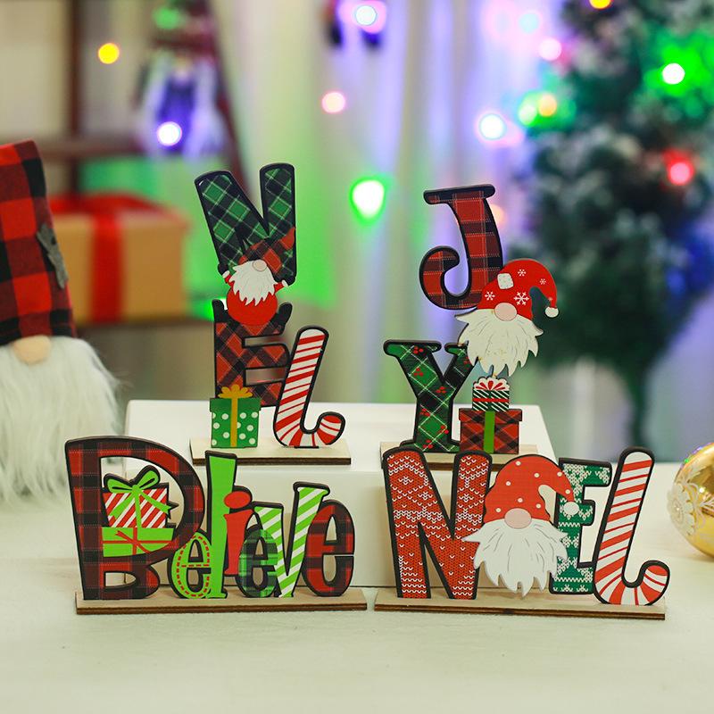 New Rudolph Wooden Ornament - Christmas Table Decoration