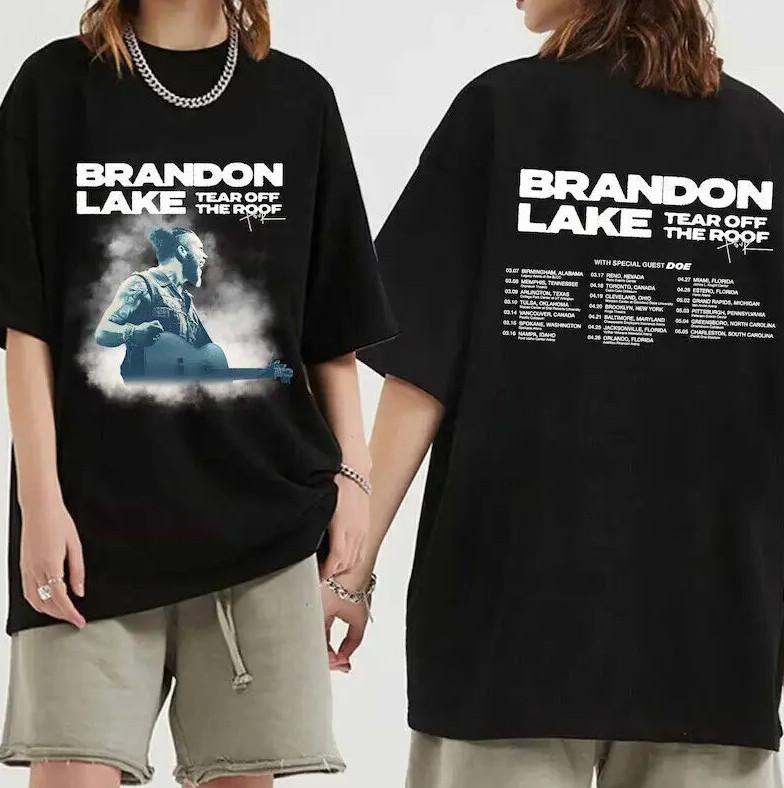 Brandon Lake Tour 2026 T-shirt Brandon Lake Fan Shirt Country Music Tour XXL