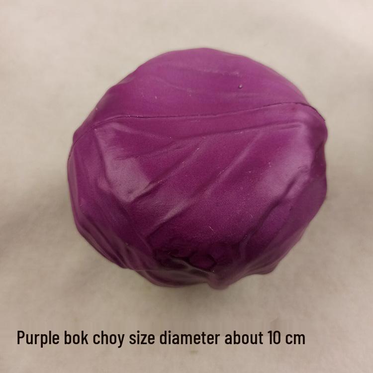 Purple Cabbage Tomato Corn Pepper Simulation Model for Vegetable Display & Early Education Props