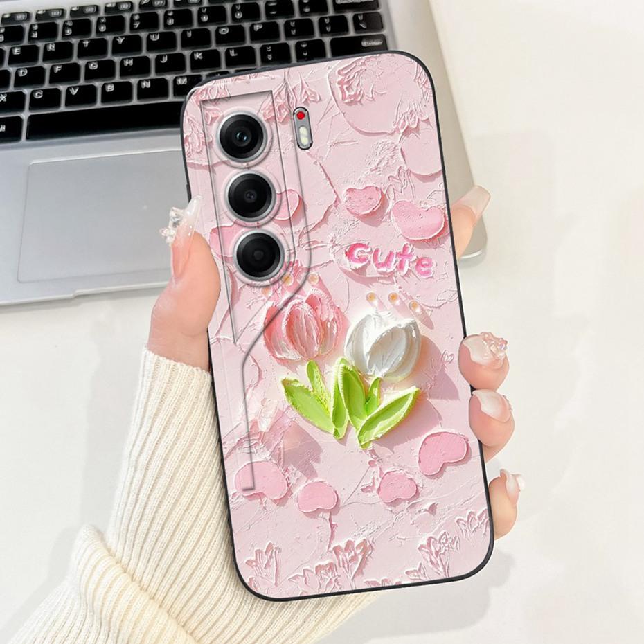 Fashion Design Phone Case For Tecno Camon 40 Pro 4G Camon40 CM5 CM6 Soft Silicone Shockproof Cover For Tecno Camon 40 40Pro 4G