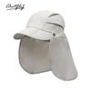 Parent-child hat dual-purpose neck protection sun hat baby sun protection hat removable shawl breathable fast drying fishing hat children's hat