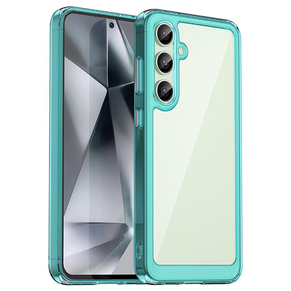 For Samsung Galaxy S24 FE Shockproof Case TPU +Acrylic Protective Clear Phone Cover