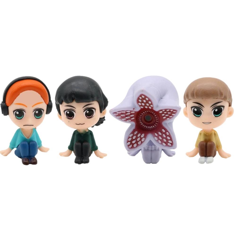 St 8-Style Action Figures, Eleven Dustin Demogorgon Figure Toys, Desktop Decoration & Perfect Present For Kids & Fans