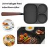 3-in-1 Steak Cooking Pans Non-Stick Versatile Breakfast Skillet Frying Omelet Grill Pan Kitchen Pancake Egg Omelette Maker Mold