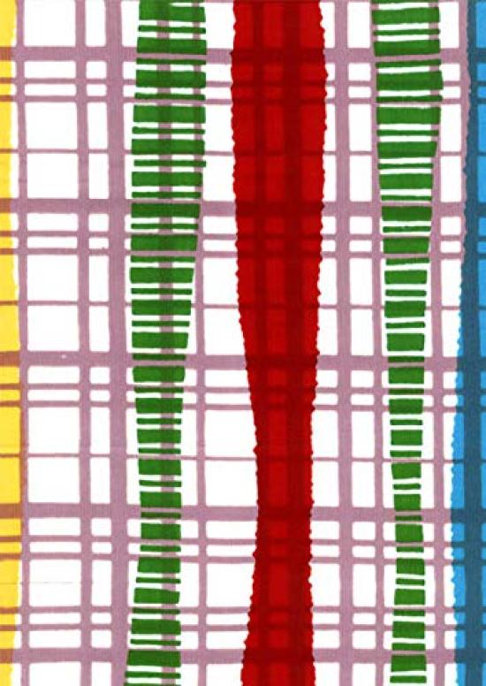 

Todaya Shoten Tenugui Hand Random 217 Nashien-zome (Japanese Towel), Stripes,