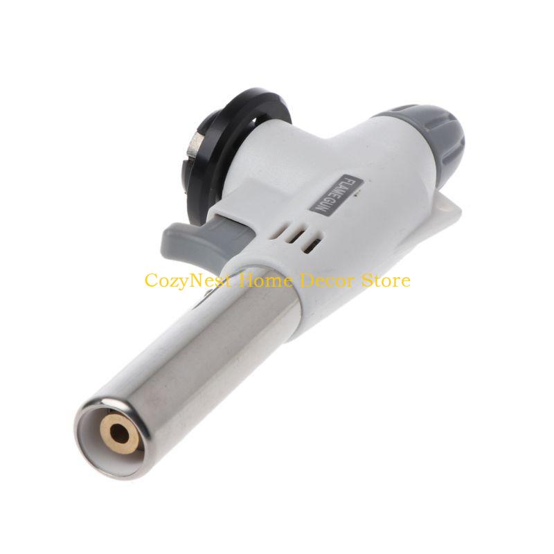 92MF Metal Flame Gas Torch for Professional Family Cooks Wind Proof