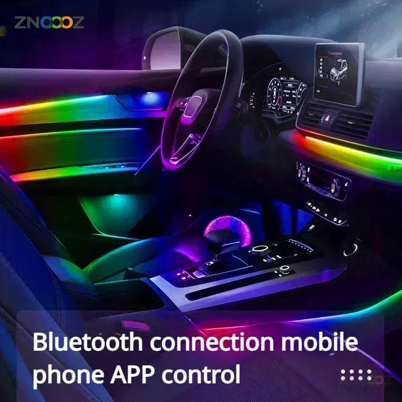 RGB 22in1 Car Interior Acrylic Car Ambient Lights For BMW M1 M2 M3 M4 M5 M6 M7 M8 X1M X2M X3M X4M X5M X6M X7M X5 Accessories