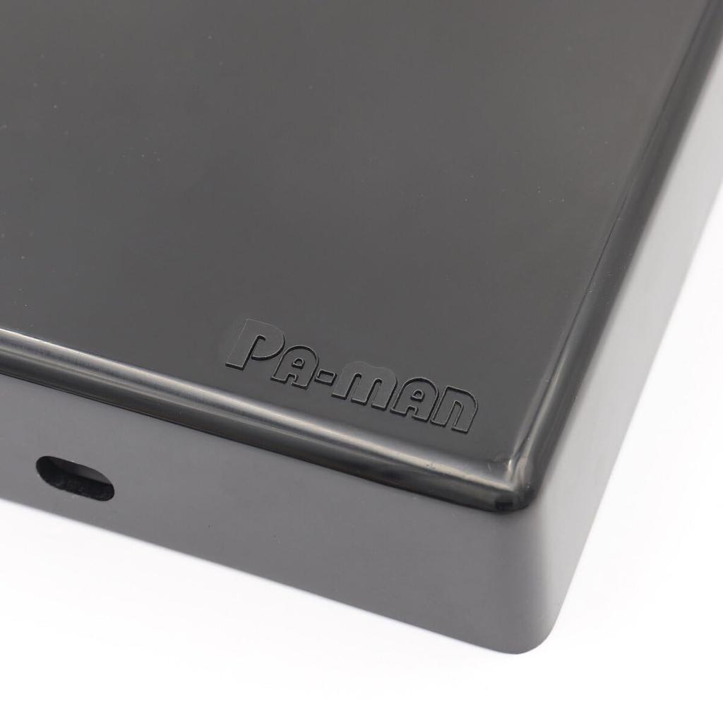 Pa-man BC12BK Heckstoßstangenabdeckung, Schwarz, 1 Stück [Kompatible Modelle: Hino, Mitsubishi, Isuzu] LKW-Seitenabdeckung