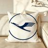 Brand LLufthansa Cushion Cover Pillow Case Antidustmite Pillowcase Silky Short Plush Sofa Cushion Cover hot
