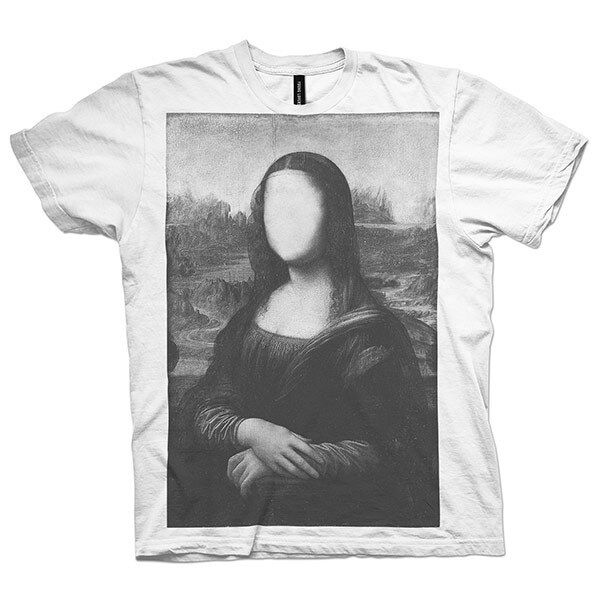 

Футболка унисекс с принтом Mona Lisa Edition
