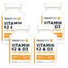 Transform HQ Vitamin D3 5000IU & K2 MK-7 100mcg 120 Tablets 4 Pcs