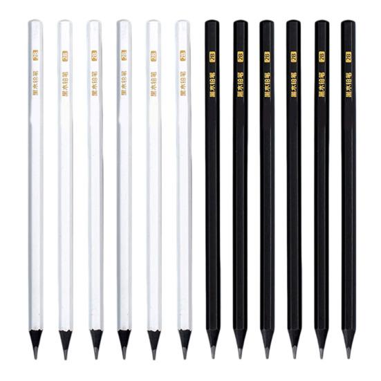

12Pcs 2B HB Wood Pencils for Drawing And Writing Hexagonal Grip Smooth Sharpening Pencil for Students And Artists Exam And Sketching Pencils A