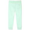 Pantalon de survêtement pour enfants vert vif 92/104/116/128/140