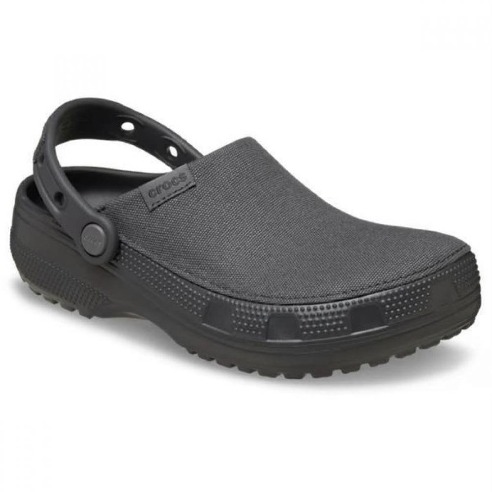 

Crocs Classic Crafted Clog Lightweight Canvas Shoes BLACK/M4W6/230