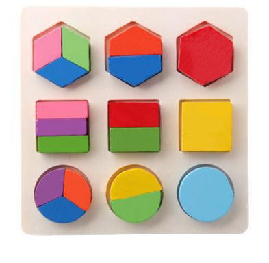 Speelgoed Educatief Montessori Baby Houten Puzzel Speelgoed Geometrisch Alfabet Cijfer Vorm Sorteerder Puzzel Voor Matchen Bordspellen Kinderen