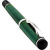 Xezo Incognito Fountain Pen Fine Nib Forest Green Layered Lacquer Pure Platinum